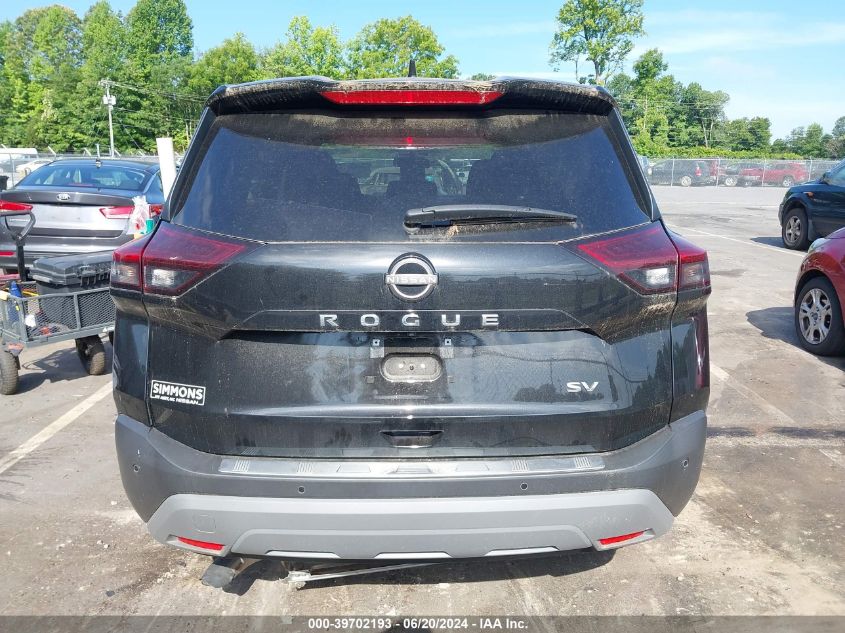 2023 Nissan Rogue Sv VIN: 5N1BT3BAXPC774350 Lot: 39702193