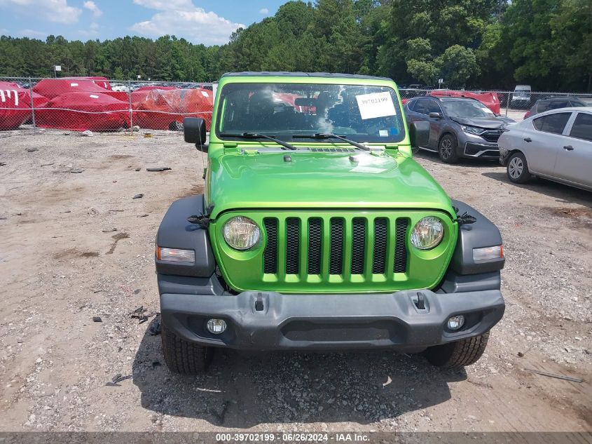2020 Jeep Wrangler Unlimited Sport S 4X4 VIN: 1C4HJXDG6LW141138 Lot: 39702199