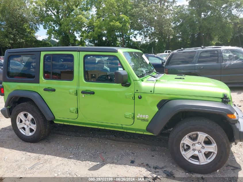 2020 Jeep Wrangler Unlimited Sport S 4X4 VIN: 1C4HJXDG6LW141138 Lot: 39702199