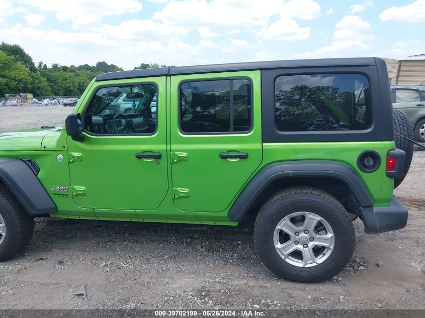 2020 Jeep Wrangler Unlimited Sport S 4X4 VIN: 1C4HJXDG6LW141138 Lot: 39702199