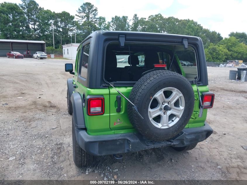 2020 Jeep Wrangler Unlimited Sport S 4X4 VIN: 1C4HJXDG6LW141138 Lot: 39702199