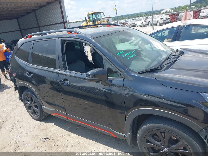 JF2SKAPCXKH422176 2019 Subaru Forester Sport