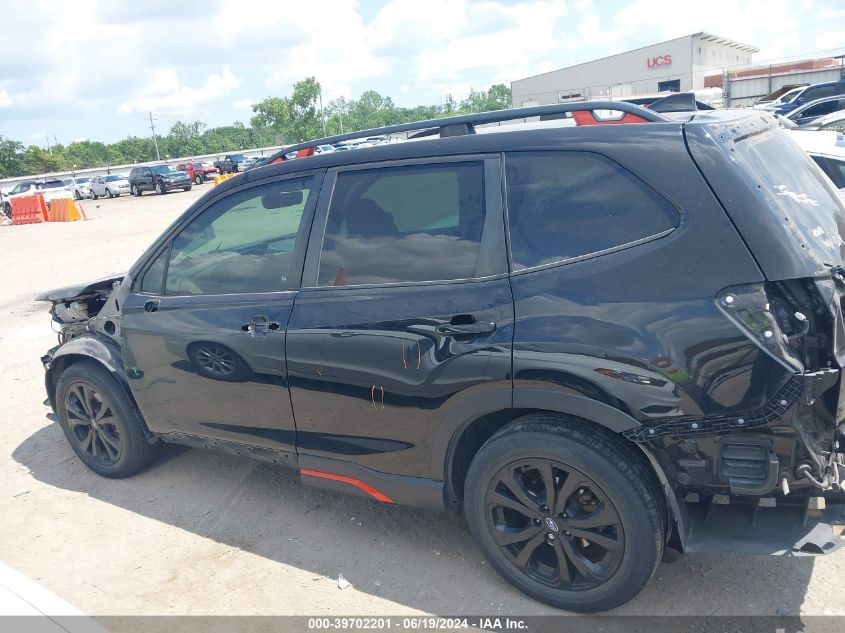 JF2SKAPCXKH422176 2019 Subaru Forester Sport