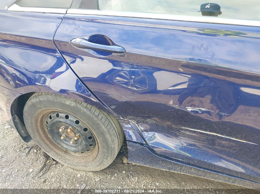 2013 Hyundai Sonata Gls VIN: 5NPEB4AC9DH544991 Lot: 39702211