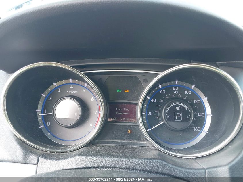 2013 Hyundai Sonata Gls VIN: 5NPEB4AC9DH544991 Lot: 39702211