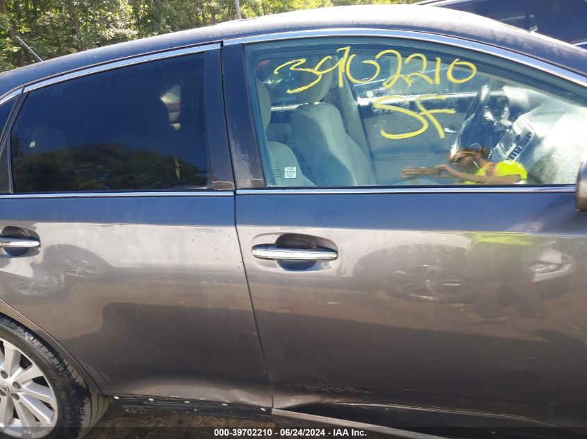 2010 Toyota Venza VIN: 4T3ZA3BB8AU031014 Lot: 39702210