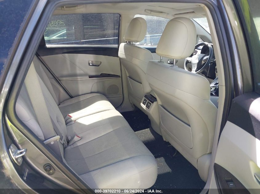 2010 Toyota Venza VIN: 4T3ZA3BB8AU031014 Lot: 39702210