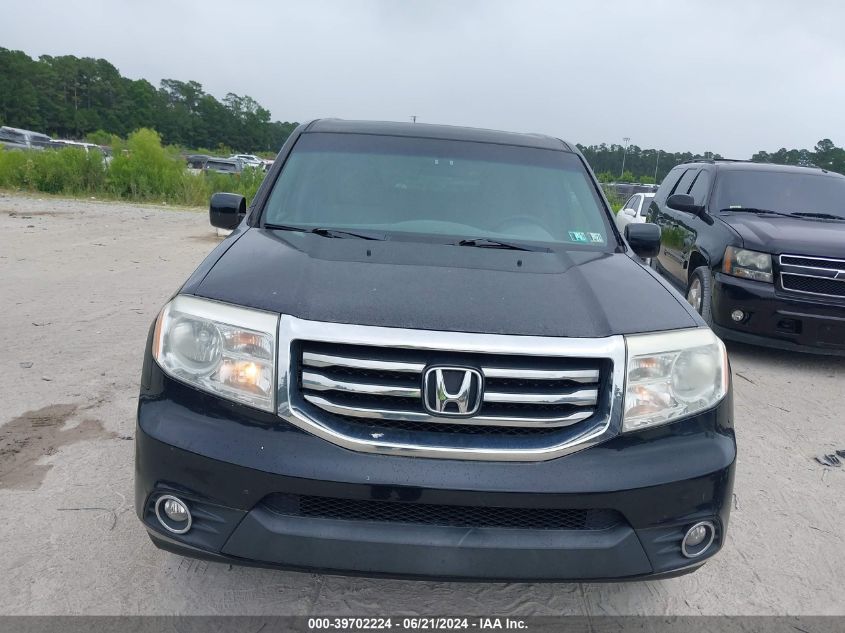 2012 Honda Pilot Ex VIN: 5FNYF4H48CB006361 Lot: 39702224