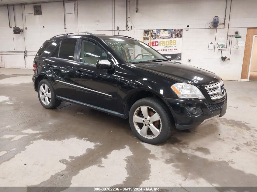 2009 Mercedes-Benz Ml 350 4Matic VIN: 4JGBB86EX9A497792 Lot: 39702236