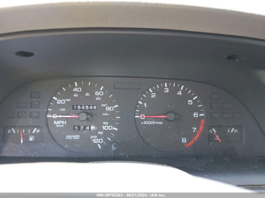 1998 Nissan Altima Gle/Gxe/Se/Xe VIN: 1N4DL01D8WC165446 Lot: 39702243