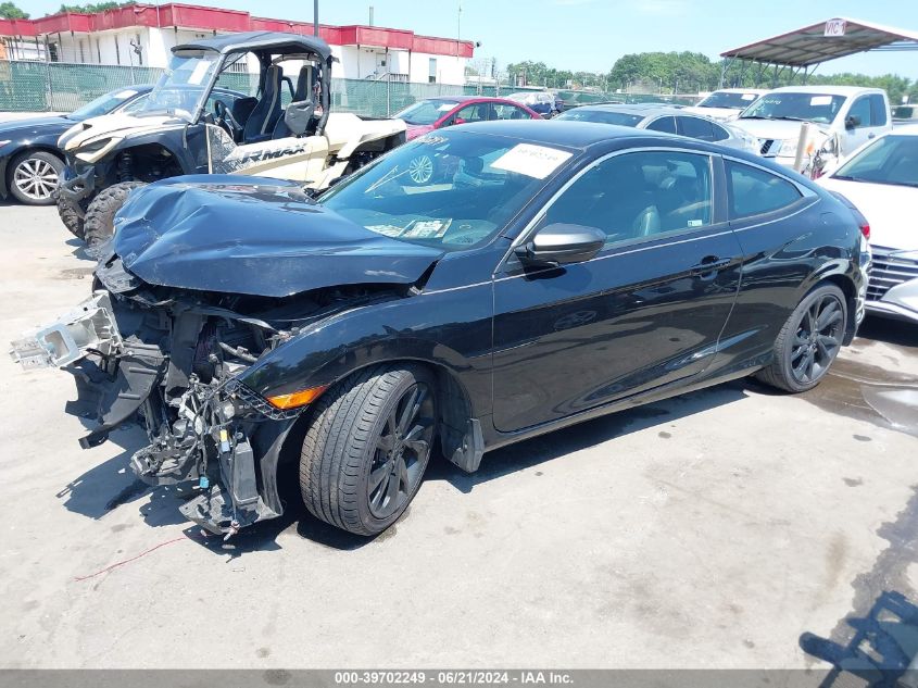 2HGFC4B85KH302511 2019 HONDA CIVIC - Image 2