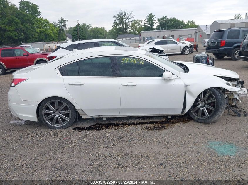 2014 Acura Tl Sh VIN: 19UUA9F30EA800563 Lot: 39702250