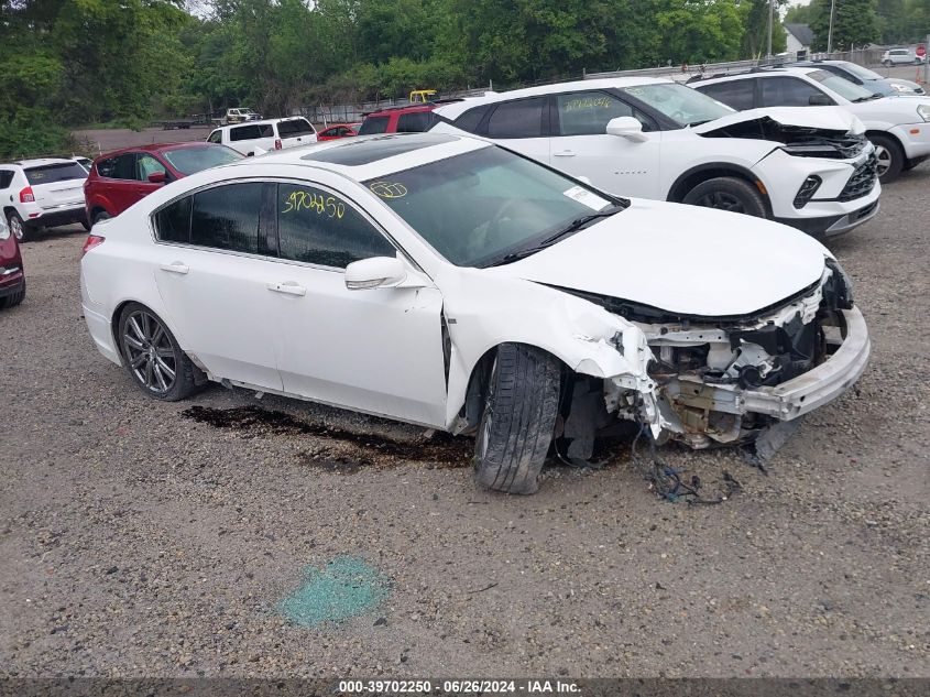 19UUA9F30EA800563 2014 Acura Tl Sh