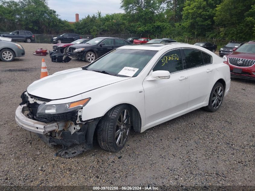 2014 Acura Tl Sh VIN: 19UUA9F30EA800563 Lot: 39702250