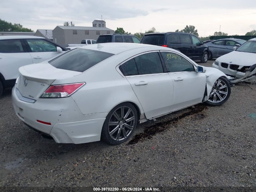 2014 Acura Tl Sh VIN: 19UUA9F30EA800563 Lot: 39702250