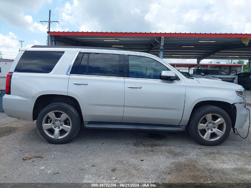 2015 Chevrolet Tahoe Lt VIN: 1GNSKBKC7FR588058 Lot: 39702256