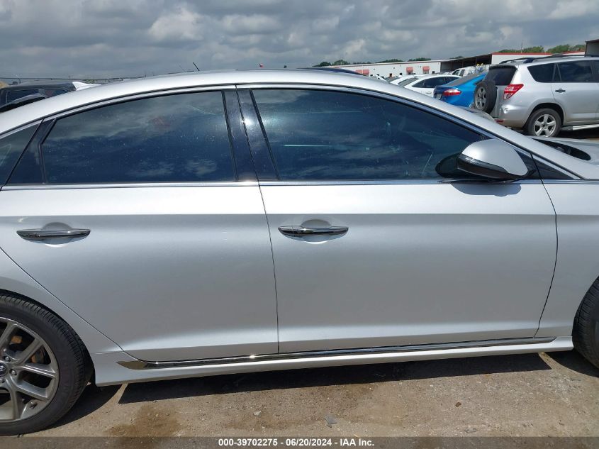 2018 Hyundai Sonata Sport/Limited/Sel VIN: 5NPE34AB2JH641787 Lot: 39702275