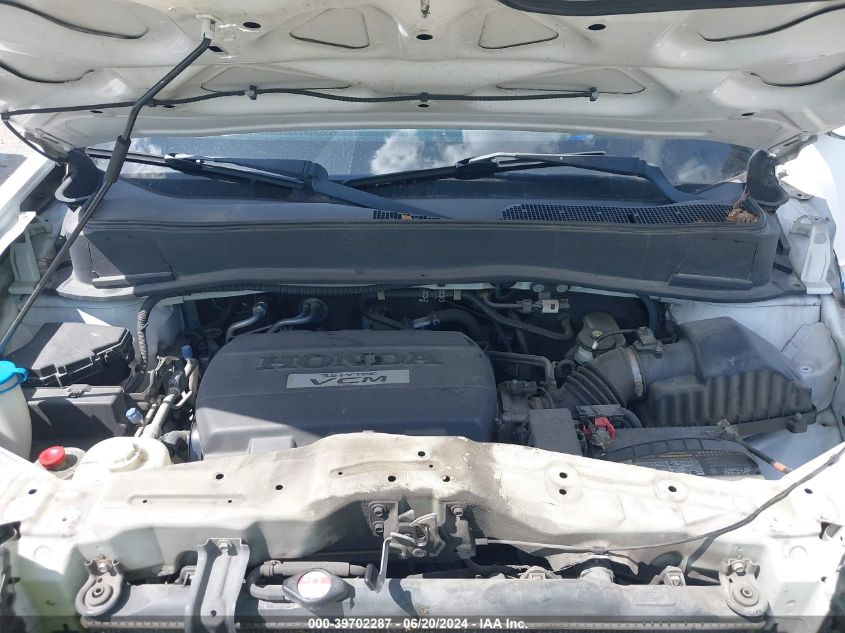 2009 Honda Pilot Ex-L VIN: 5FNYF48509B041820 Lot: 39702287