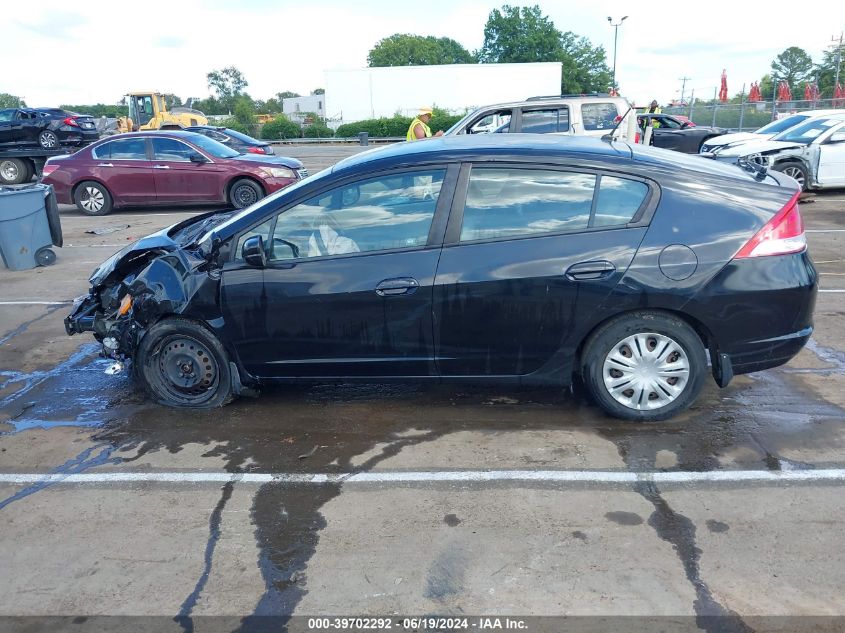 2011 Honda Insight VIN: JHMZE2H38BS000322 Lot: 39702292