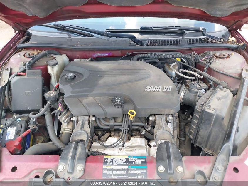 2009 Chevrolet Impala Ltz VIN: 2G1WU57M091100940 Lot: 39702316