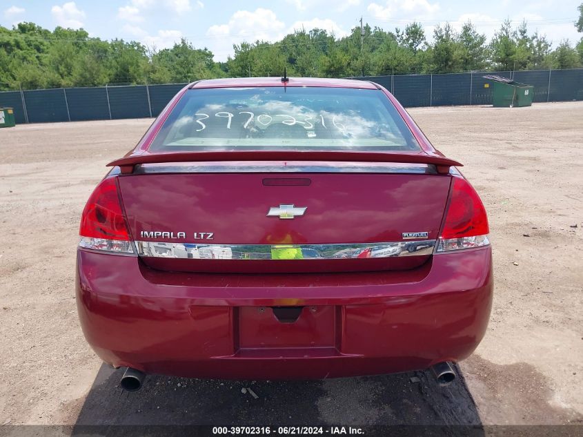 2009 Chevrolet Impala Ltz VIN: 2G1WU57M091100940 Lot: 39702316