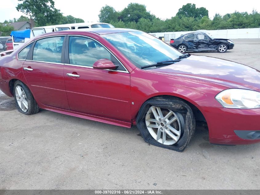 2009 Chevrolet Impala Ltz VIN: 2G1WU57M091100940 Lot: 39702316