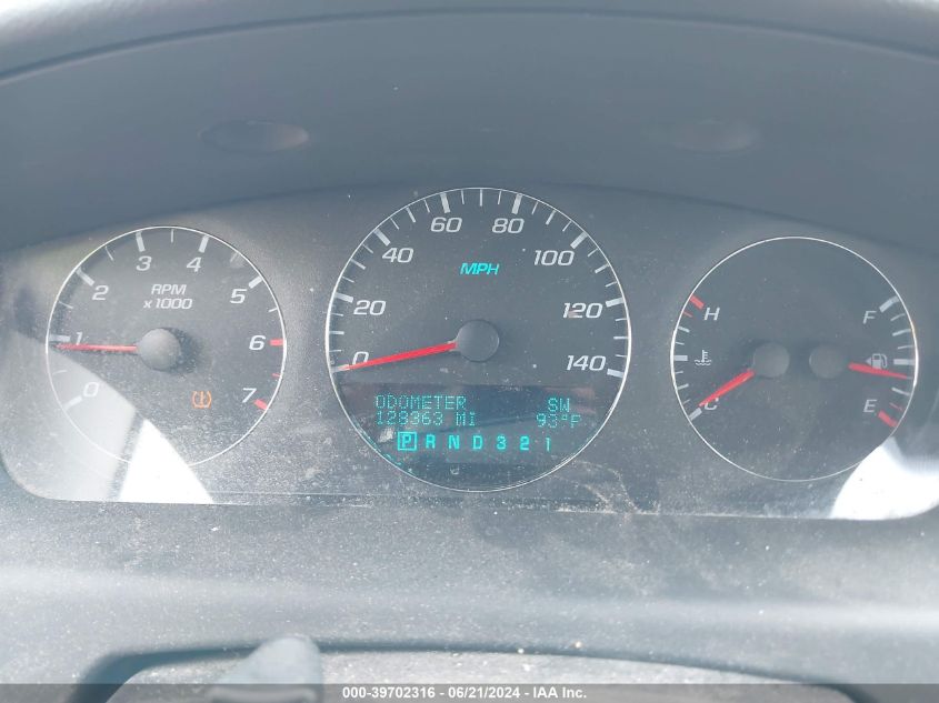 2009 Chevrolet Impala Ltz VIN: 2G1WU57M091100940 Lot: 39702316