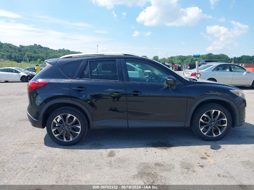 2016 Mazda Cx-5 Grand Touring VIN: JM3KE2DY7G0796558 Lot: 39702332