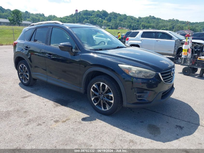 2016 Mazda Cx-5 Grand Touring VIN: JM3KE2DY7G0796558 Lot: 39702332