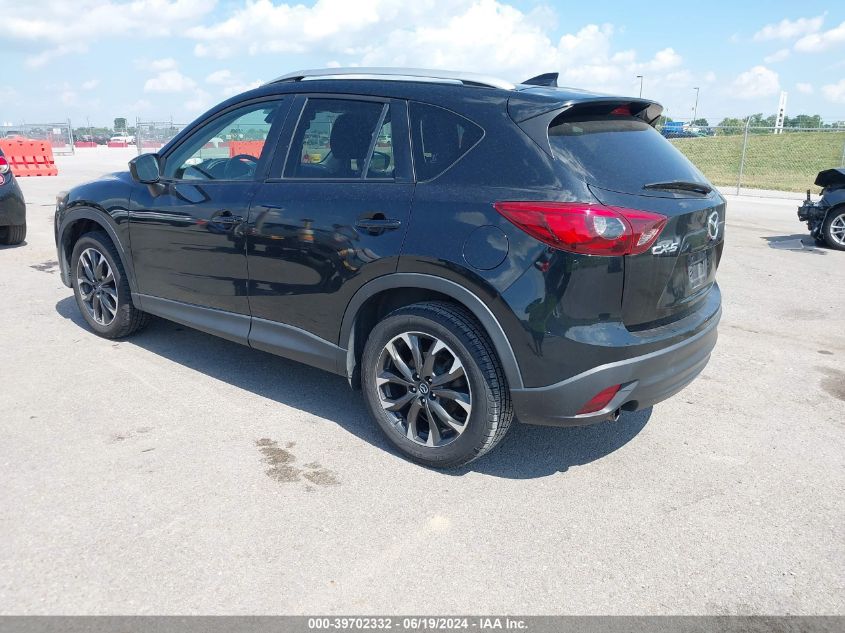 2016 Mazda Cx-5 Grand Touring VIN: JM3KE2DY7G0796558 Lot: 39702332