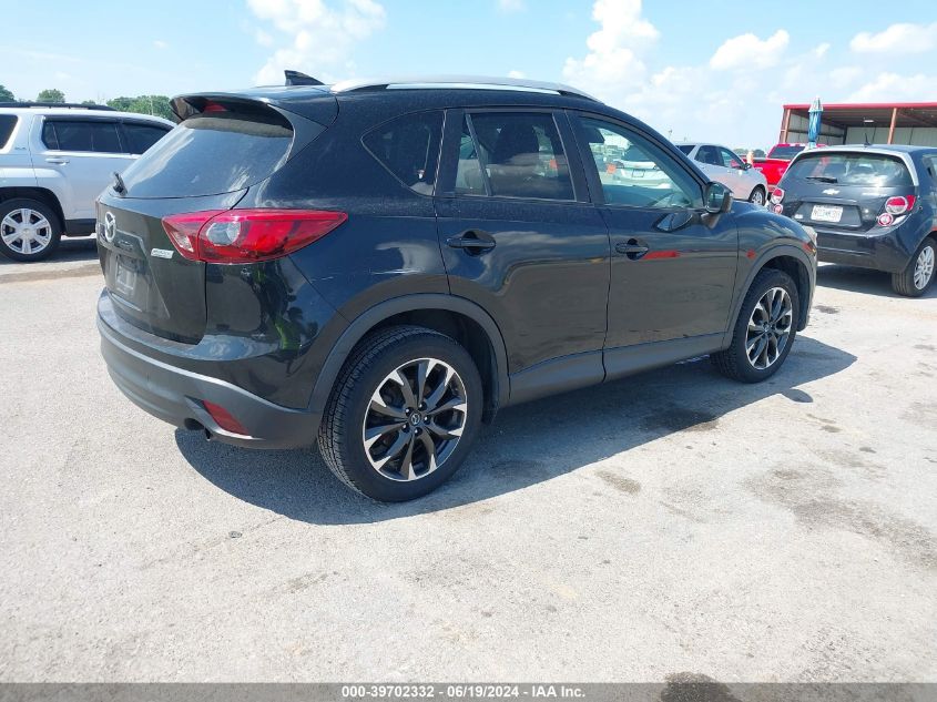 2016 Mazda Cx-5 Grand Touring VIN: JM3KE2DY7G0796558 Lot: 39702332