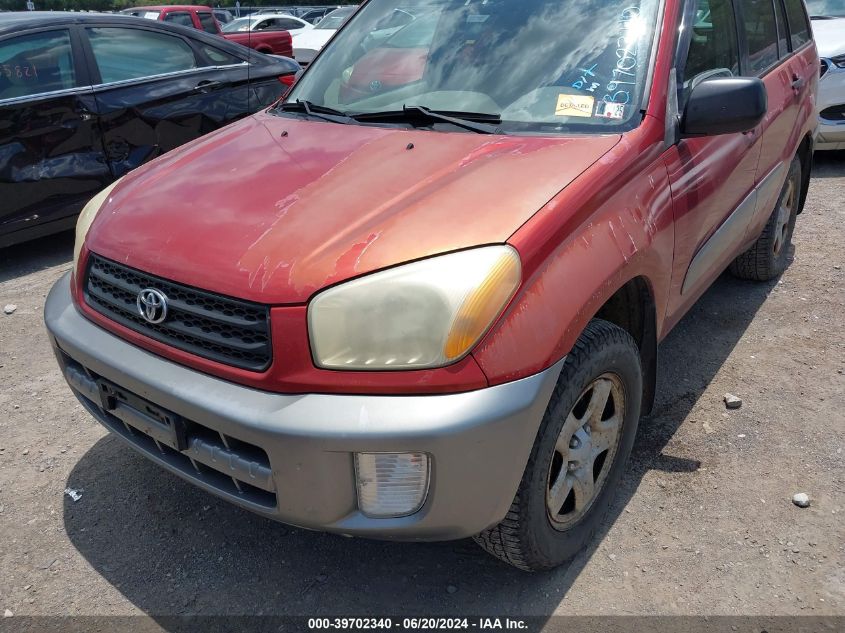2002 Toyota Rav4 VIN: JTEHH20V820171533 Lot: 39702340