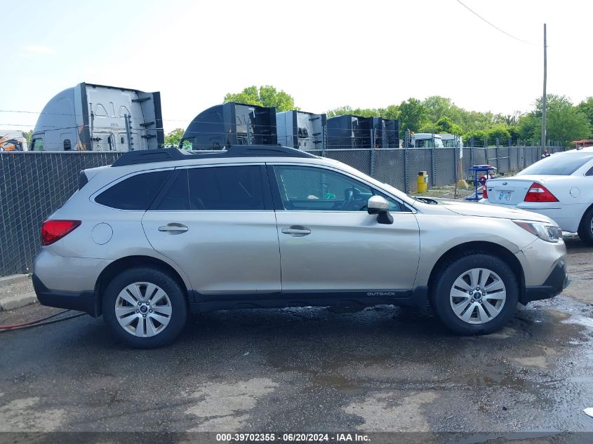 2018 Subaru Outback 2.5I Premium VIN: 4S4BSACC1J3245951 Lot: 39702355