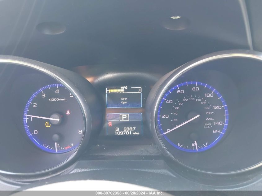 2018 Subaru Outback 2.5I Premium VIN: 4S4BSACC1J3245951 Lot: 39702355