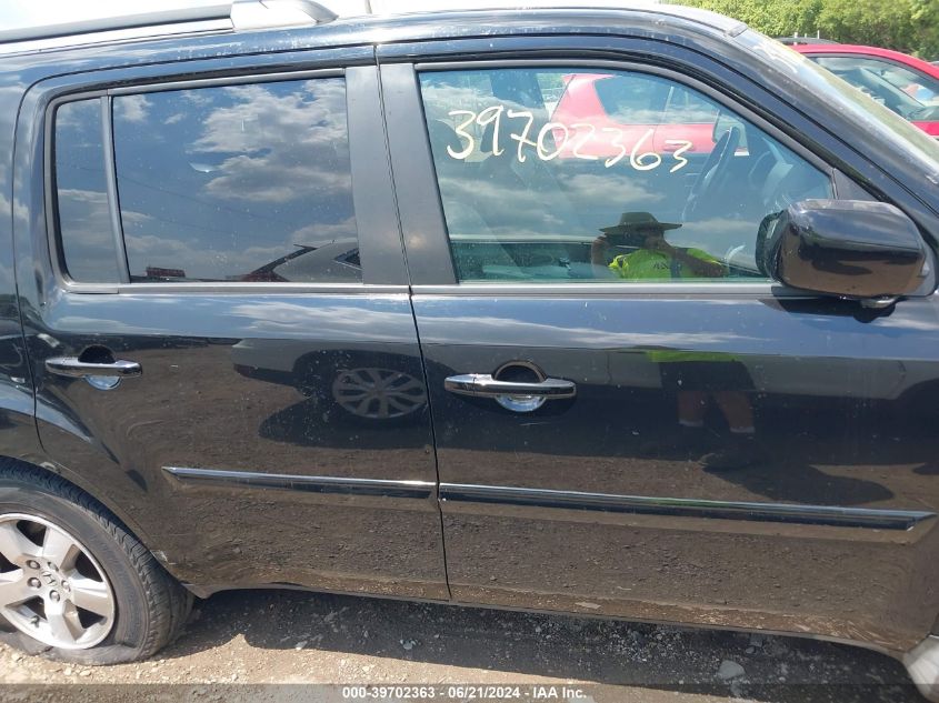 2009 Honda Pilot Ex-L VIN: 5FNYF48649B052859 Lot: 39702363