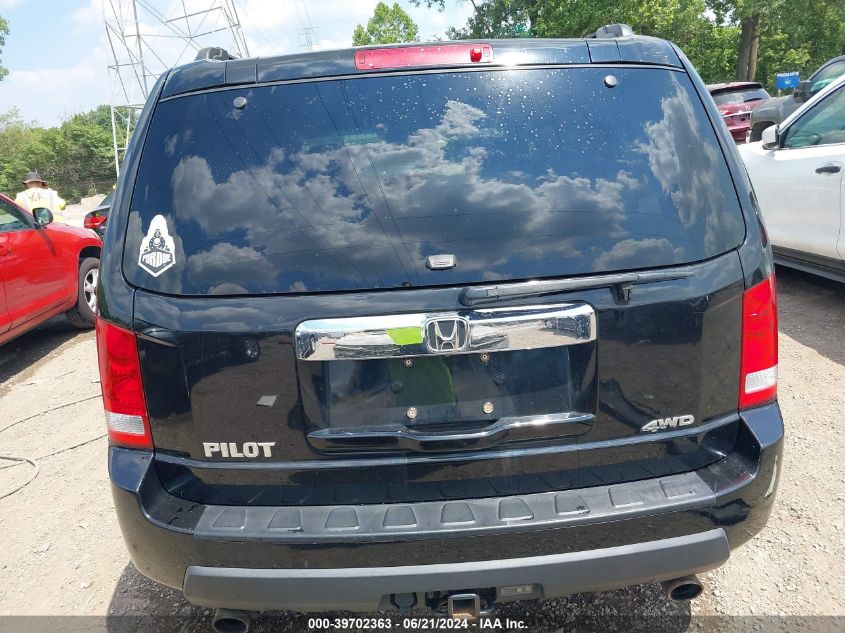 2009 Honda Pilot Ex-L VIN: 5FNYF48649B052859 Lot: 39702363