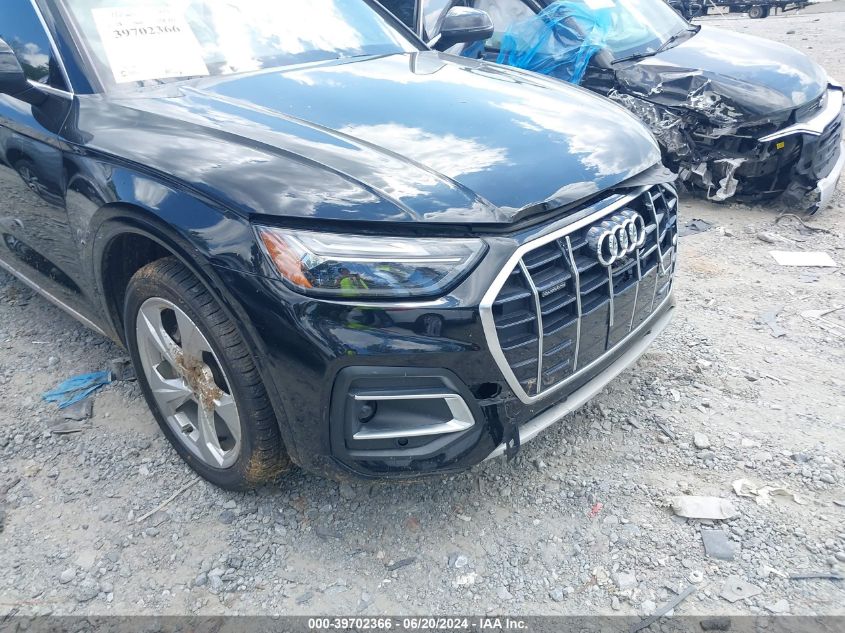 2021 Audi Q5 Premium Plus 45 Tfsi Quattro S Tronic VIN: WA1BAAFY4M2039638 Lot: 39702366