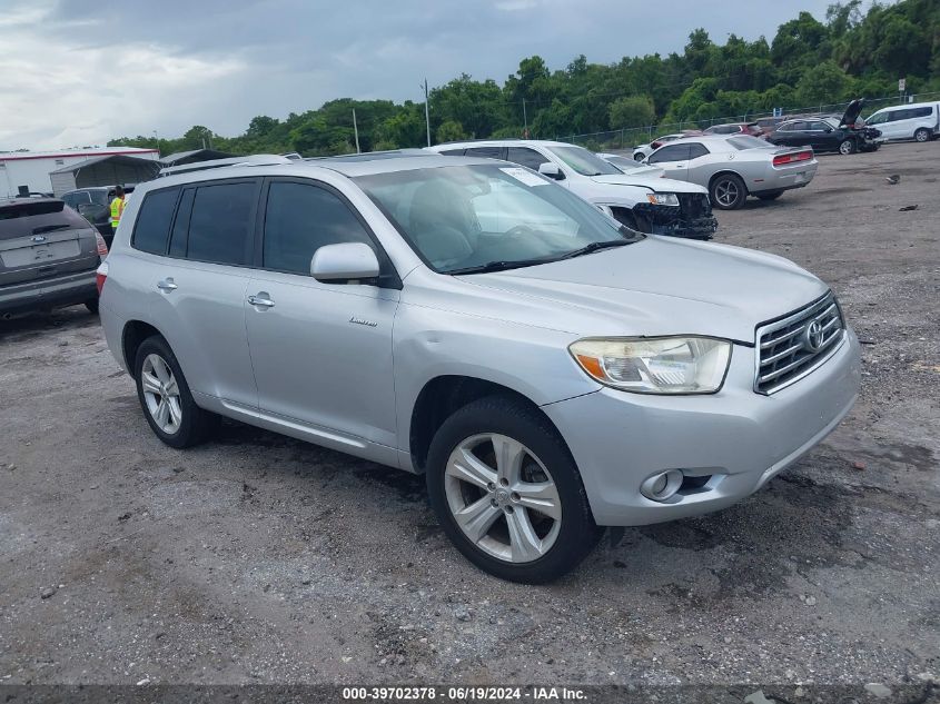 2008 Toyota Highlander Limited VIN: JTEDS42A982065689 Lot: 39702378