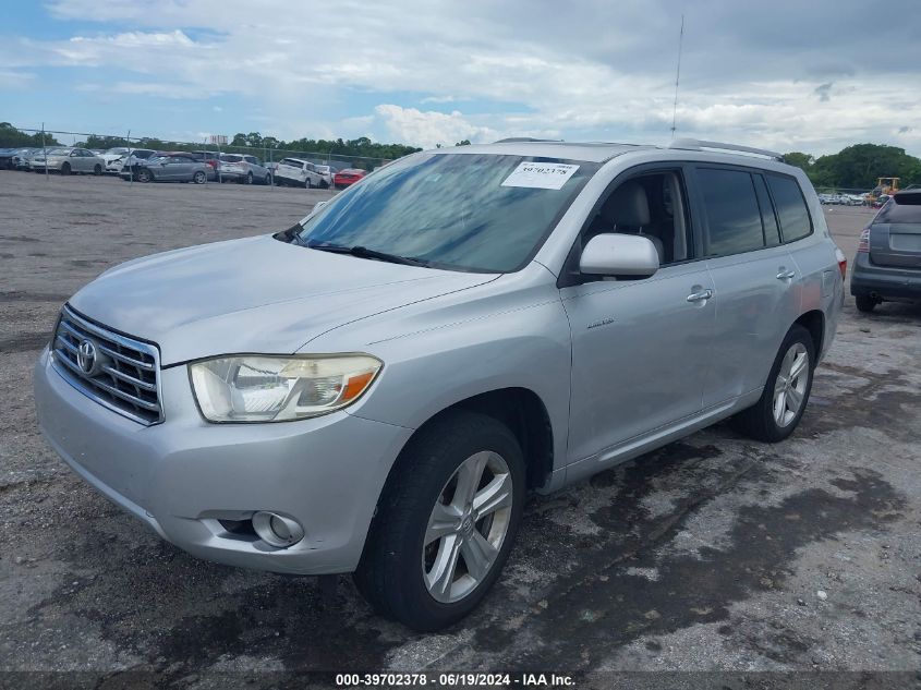 2008 Toyota Highlander Limited VIN: JTEDS42A982065689 Lot: 39702378