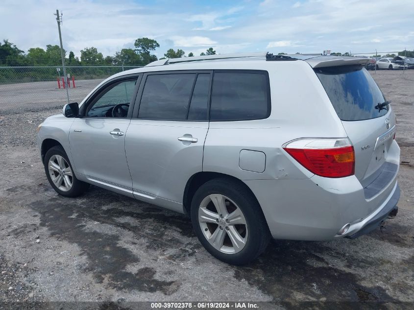 2008 Toyota Highlander Limited VIN: JTEDS42A982065689 Lot: 39702378