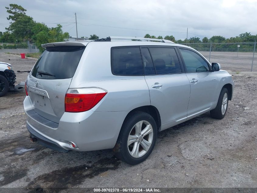 2008 Toyota Highlander Limited VIN: JTEDS42A982065689 Lot: 39702378