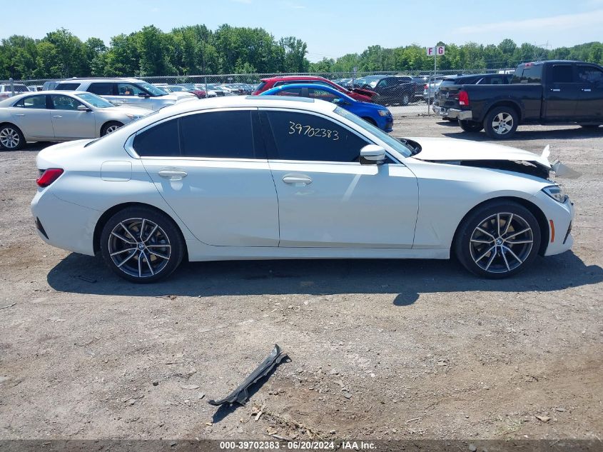 2019 BMW 330I xDrive VIN: 3MW5R7J51K8B00340 Lot: 39702383