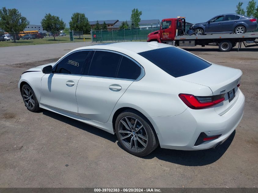 2019 BMW 330I xDrive VIN: 3MW5R7J51K8B00340 Lot: 39702383