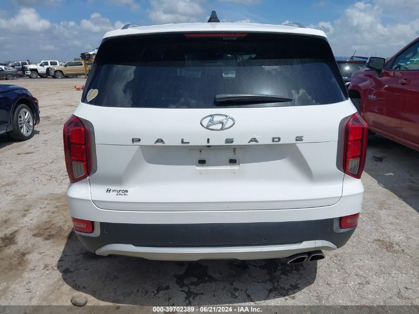 2022 Hyundai Palisade Sel VIN: KM8R44HE8NU469397 Lot: 39702389