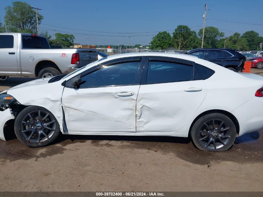 2016 Dodge Dart Se VIN: 1C3CDFAAXGD577797 Lot: 39702400