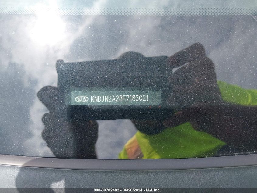 2015 Kia Soul VIN: KNDJN2A28F7183021 Lot: 39702402