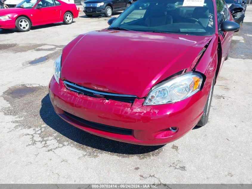 2006 Chevrolet Monte Carlo Lt VIN: 2G1WK161669246830 Lot: 39702414