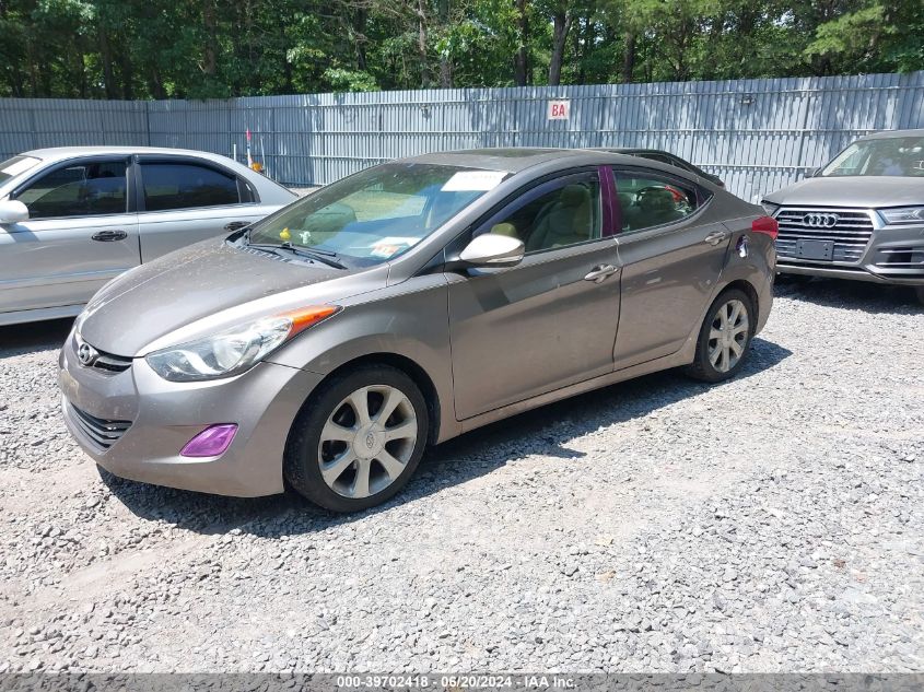 5NPDH4AEXBH012075 | 2011 HYUNDAI ELANTRA