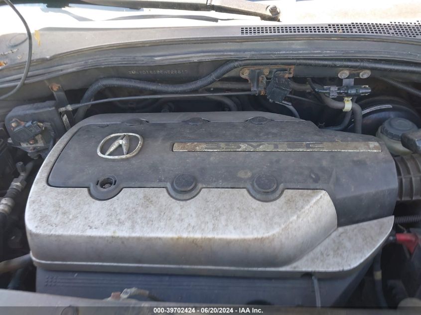 2005 Acura Mdx VIN: 2HNYD18685H528517 Lot: 39702424