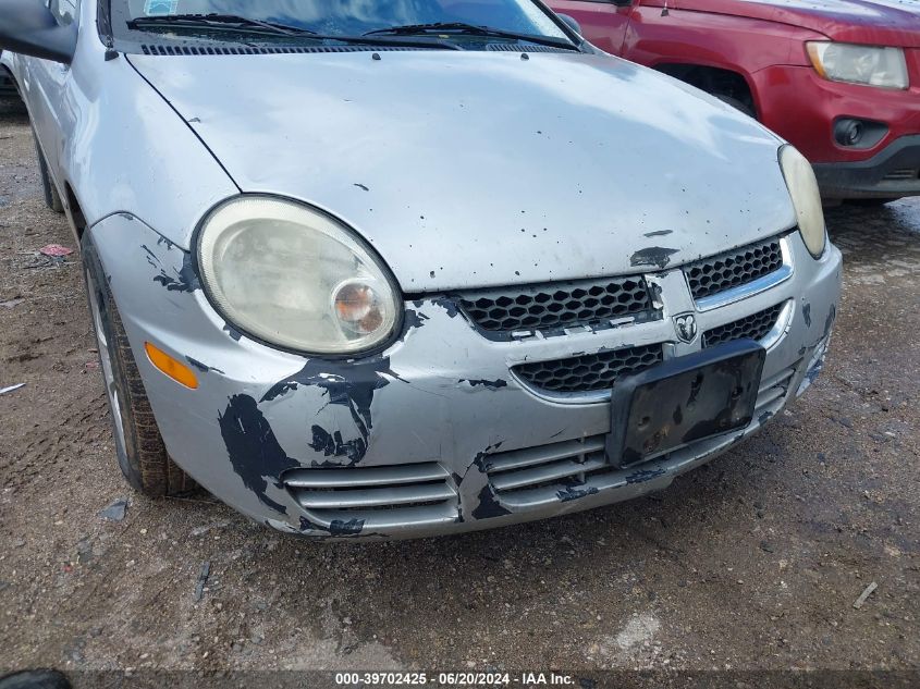 2005 Dodge Neon Sxt VIN: 1B3ES56C95D245699 Lot: 39702425